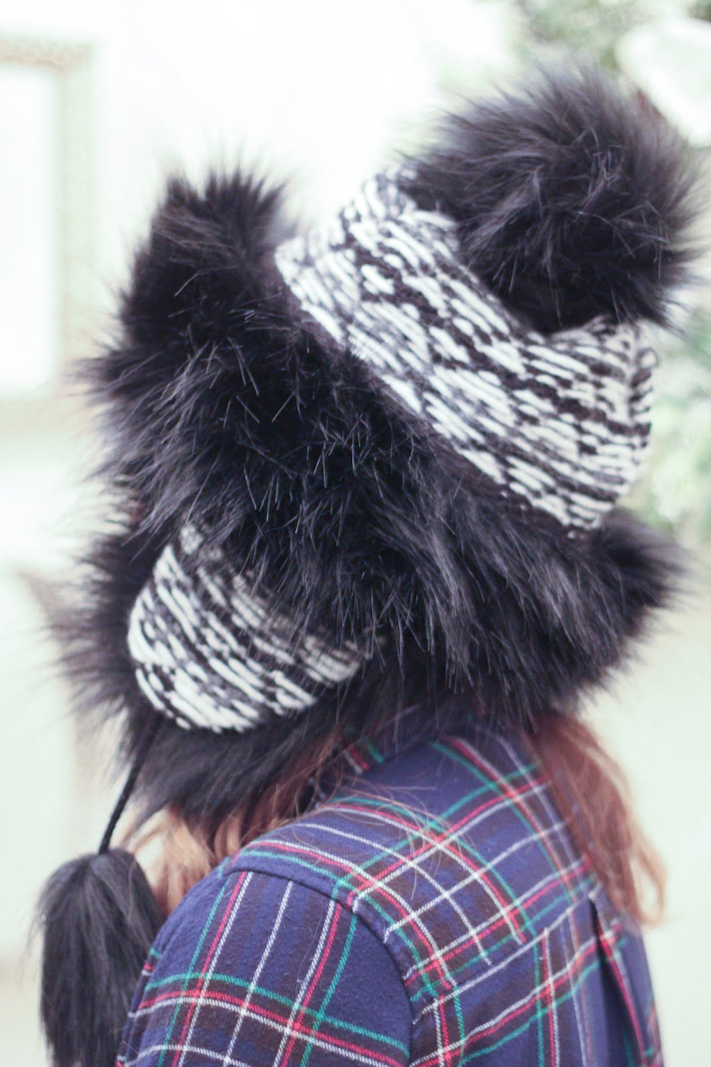 Candy Cane Trapper Hat {{more color options}}
