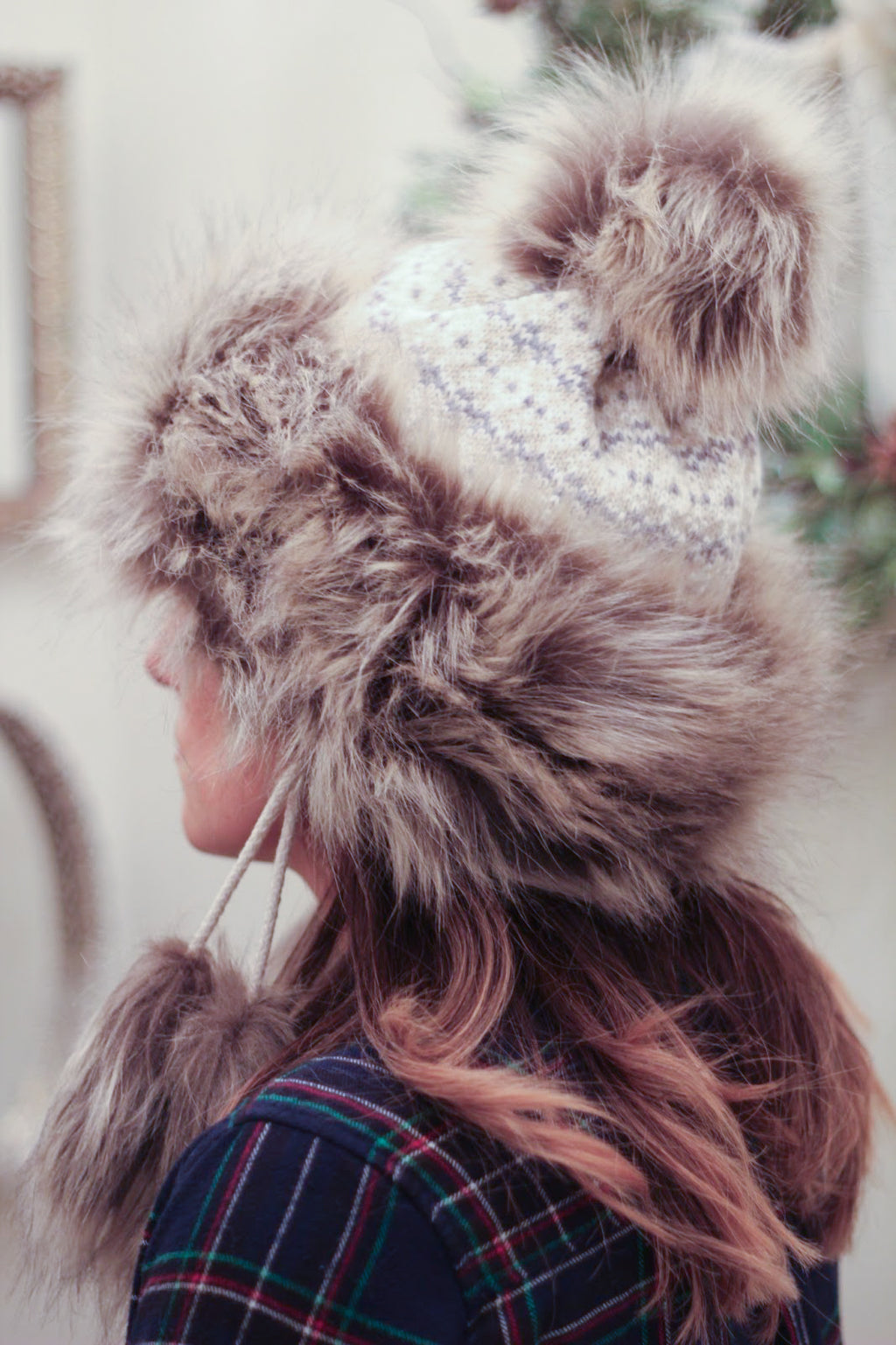 Snowball Fight No-Flap Trapper Hat {{more color options}}